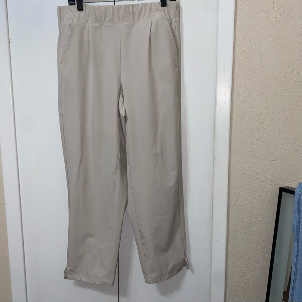 Unisex Beige Pants